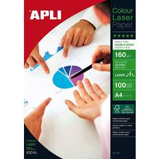 Papeles Fotográficos Apli Colour Laser Paper A4 160g/m² 100pcs