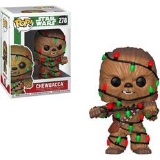 Funko pop star wars holiday Funko Pop! Star Wars Holiday Chewbacca with Lights