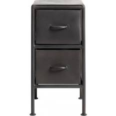 Irons Chest of Drawers Muubs Ohio Black Chest of Drawer 29x59cm