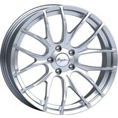 Breyton Race GTS 2 Silver 9.5x19 5/120 E40 C72.5