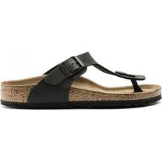 Kurk Sandalen Birkenstock Gizeh Birko-Flor - Zwart