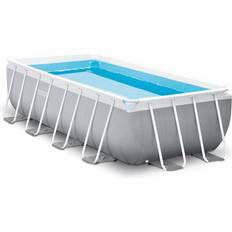 PVC Piscines Hors Sol Intex Prism Frame Rectangular Pool Set 4x2x1m