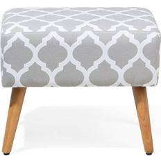 Poggiapiedi Beliani Manteo Foot Stool 42cm