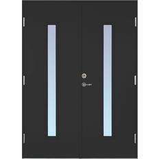 Scandidoor Standard Torp Ytterdörr Frostat glas S 6502-Y H (140x200cm)