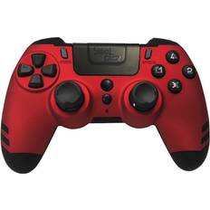 Steelplay MetalTech Wireless Controller PS4/PC -Ohjain Punainen