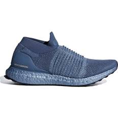 Synthetik - adidas UltraBoost Laufschuhe adidas UltraBOOST Laceless W - Tech Ink/Raw Grey/Core Black