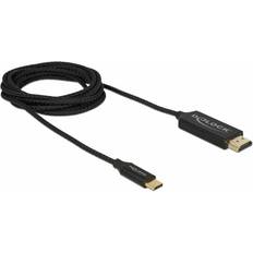 DeLock HDMI-kablar - USB C-HDMI DeLock 4K USB C-HDMI 2m