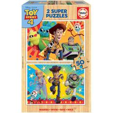 Toy Story Klassiske puslespil Educa Toy Story 4 2x50 Pieces