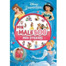 Disney prinsesser bog Disney Prinsesser: Malebog med klistermærker (kolli 6)