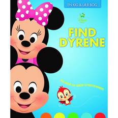 Karrusel forlag Disney Baby Find Dyrene: En Kig & Lær-Bog (Indbundet, 2018)