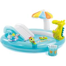 Giocattoli da Esterno Intex Gator Inflatable Play Center w/ Slide