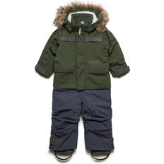 Lynlås Softshell flyverdragter Børnetøj Didriksons Maneten Kid's Overall - Spruce Green (502589-346)