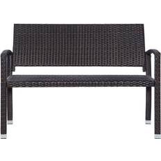 Synthetic Rattan Garden Benches vidaXL 43980 Garden Bench