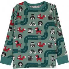 Dogs Children's Clothing Maxomorra Top LS - Big City