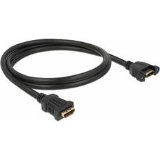 DeLock Panel Mount HDMI-HDMI F-F 1m