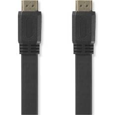 Nedis Flat High Speed with Ethernet HDMI-HDMI 5m