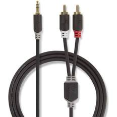 Nedis Stereo 2RCA-3.5mm 0.5m