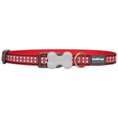 Red Dingo Reflective Bones Collar