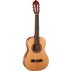 Cort Ukulélés Cort AC50 OP 1/2 Open Pore Natural Guitare classique taile 1/2 pour enfant