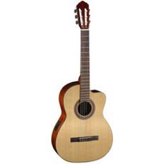 Cort AC120CE OP 4/4 Natural Chitarra Classica per Concerto con Preamplificatore