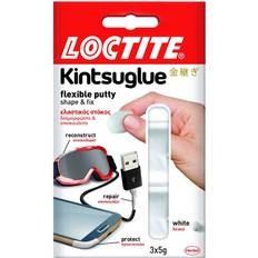 Svarte Formbart lim Loctite Kintsuglue Flexible Putty 3x5g