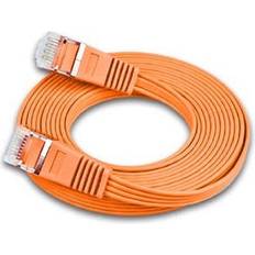 Slim Flat RJ45-RJ45 STP Cat6