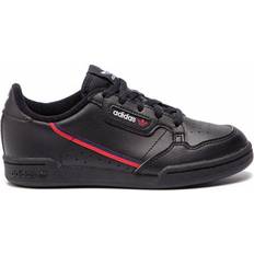 33½ Joggesko adidas Kid's Continental 80 - Core Black/Scarlet/Collegiate Navy