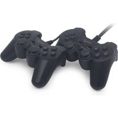 Gembird Gamepads Gembird JPD-UDV2-01 Double USB Dual Vibration Gamepad - Sort