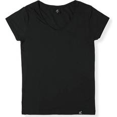 Bamboo Tops Boody V-Neck T-shirt - Black