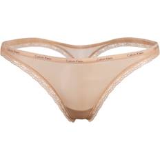 Calvin klein bottoms up Calvin Klein Bottoms Up Thong - Buff