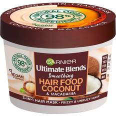 Garnier Ultimate Blends Hair Food Smoothing Coconut & Macadamia 3-in-1 Hair Mask 390ml