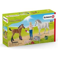 Schleich dyrlæge Schleich Vet Visiting Mare & Foal 42486