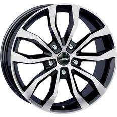 19" - 5/114,3 Autofelgen Autec Uteca Black Polished 8.5/19 5/114.3 ET48 Nav70