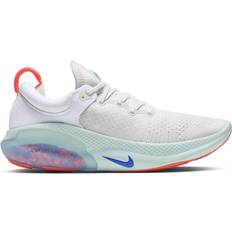 Nike joyride run flyknit Nike Joyride Run Flyknit W - White/Platinum Tint/Bright Mango/Racer Blue