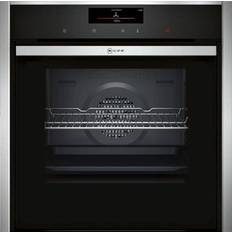 Neff Single - Telescopic Rails Ovens Neff B58CT68H0B Stainless Steel, Black