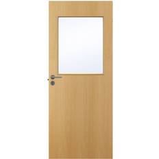Dører Swedoor Easy Nature G21 Beech Skyvedør Klarglass (92.5x204cm)