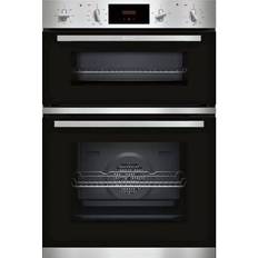 Built in double electric oven black Neff U1GCC0AN0B Stainless Steel, Black