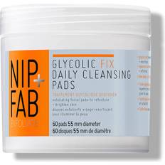 Exfoliating Face Cleansers Nip+Fab Glycolic Fix Daily Cleansing Pads 60-pack