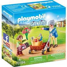 Playmobil City Life Grandmother with Child 70194