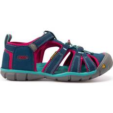 Snøringer Sandaler Keen Older Kid's Seacamp II CNX - Poseidon/Very Berry