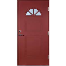 Scandidoor Standard Forsa Ytterdörr Frostat glas S 4050-Y90R V (100x200cm)