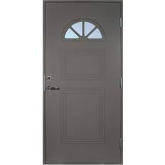 Scandidoor Standard Forsa Ytterdörr Frostat glas S 6502-Y V (100x200cm)