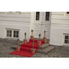 Röda Dörrmattor Bauhaus Red Röd 100x300cm