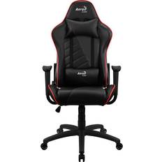 Sedie da gioco AeroCool Ac110 Air Sedia Per Gaming Universale Seduta Imbottita Nero, Rosso