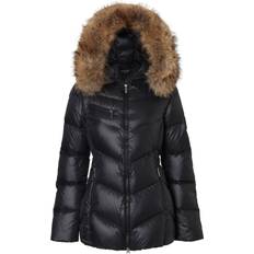 Nathalie Long Down Jacket - Black/Nature