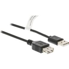 Valueline USB A-USB A 2.0 M-F 3m
