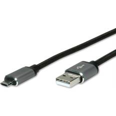 Roline Reversible USB A-USB Micro-B 2.0