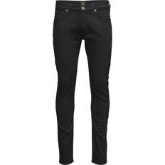 Bomull - Herre Jeans Lee Luke Slim Tapered Jeans - Clean Black