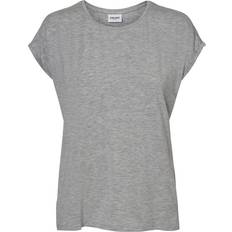 Vero moda aware t shirt Vero Moda Aware T-shirt - Grey/Light Grey Melange