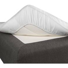 Borganäs Satin Boligtekstiler Borganäs 4209601 Lagen Hvid (200x180cm)